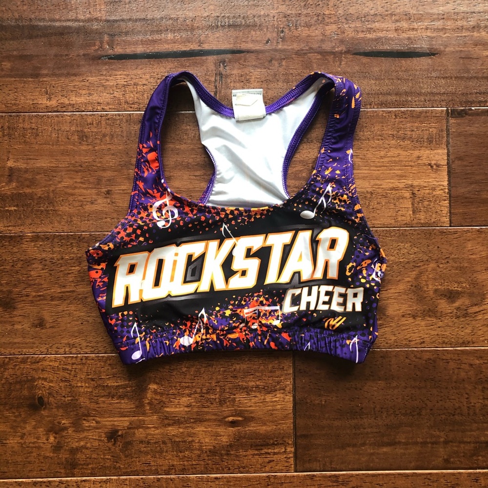 Rockstar Cheer Sports Bra